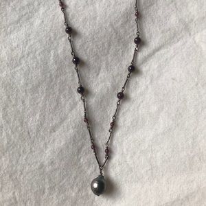 necklace and earrings